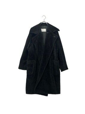 Max Mara Coat Oversize Double Breasted Alpaca Egg Line Long Teddy Bear Icon
